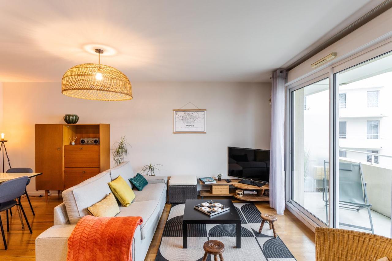 Le Vilona - T3 Moderne Avec Parking Prive Apartment Rennes Exterior photo